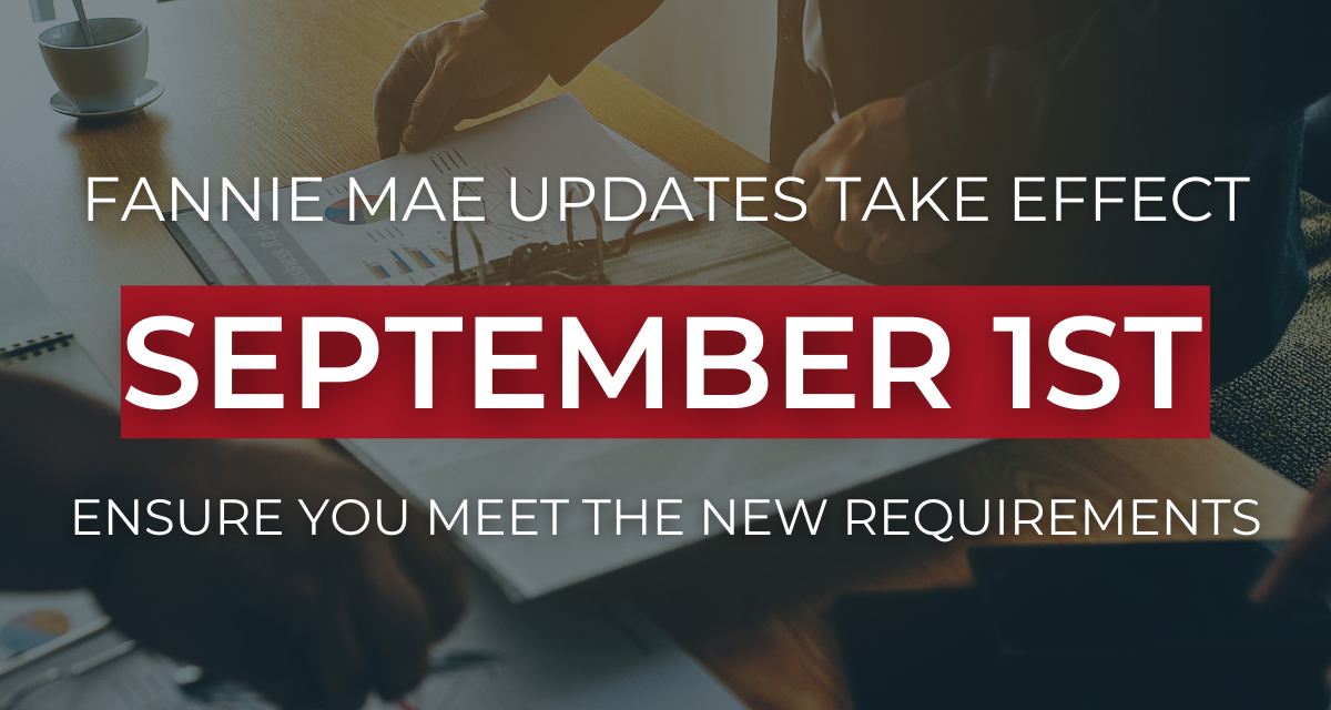 Meet the Upcoming Fannie Mae Prefunding Deadline on 9/1/23