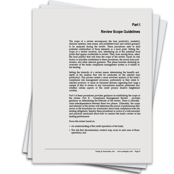 Fair Lending Management System Toolkit with Customizable Fair Lending Policy