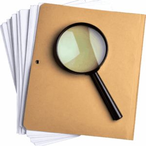 Stack of paper complaints